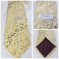 ราคา VERSACE 100% Silk Necktie (41855475874)