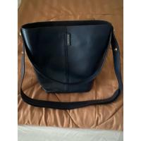 ราคา Mulberry Kite Tote Vintage Leather Bucket Bag กระเป๋าหนังวินเทจ สีน้ำเงินกรม (45902839231)