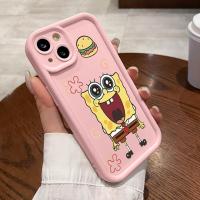 ราคา เหมาะสำหรับ IPhone XR X XS Max 6 6S 6Plus Plus 7 8 SE 2020 2022 กรณีโทรศัพท์มือถือป้องกันรอยขีดข่วน Cartoon SpongeBob (29417922475)