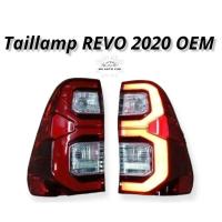 ราคา ไฟท้าย REVO 2015 2016 2018 2020 2021 led สีแดง เสื้อไฟท้าย toyota hilux revo led 2021 ไฟท้ายเดิม taillamp revo rocco (7283042615)