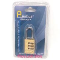 ราคา ล็อคดิจิตอลทองเหลือง 2 นิ้ว พร้อมแหวนเบอร์ 3 วง อา-213 (28717214319)