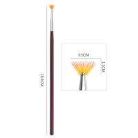 ราคา พู่กันเกลี่ย กลิตเตอร์ เกลี่ยสีไล่สี ทำomber (6141709722)