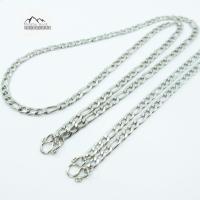 ราคา U55 ลายโซ่แบน แนวฮิพฮอพ สร้อยคอ ห้อยพระ สร้อยสแตนเลสแท้ สร้อยพระ stainless necklace (2470772149)