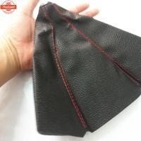 ราคา JDM NISMO คัน เกียร์ คัน เกียร์ หุ้ม ก้าน เกียร์ MT / AT สี ดำ หนัง PVC สี แดง พิ น ใหม่ (55400593923)