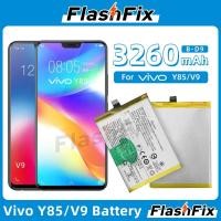 ราคา แบตเตอรี่ ใช้สำหรับเปลี่ยน Vivo Y85/V9 Battery B-D9/ ความจุแบตเตอรี่ 3260mAh สินค้ารับประกันคุณภาพ (22166371805)