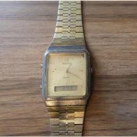 ราคา Vintage Pulsar Watch Analog-Digi Watch Size 28mm สีทอง (26828329594)