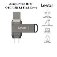 ราคา Lexar JumpDrive® Dual Drive D400 ความจุ 32GB - 256GB OTG, USB 3.1 Type-C™/Type-A แฟลชไดรฟ์แบบ 2-in-1 รับประกันศูนย์ 5 ปี (29057296904)