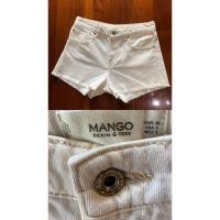 ราคา กางเกงยีนส์ขาสั้น Mango สีขาว เยว 29 สะโพก 36 ยาว 12 (22782902829)