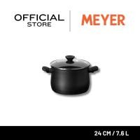 ราคา MEYER MIDNIGHT หม้อต้ม 2 หู hard-anodize ขนาด 24 ซม./7.6 ลิตร พร้อมฝา Stockpot (85073-TE12) (16979897201)