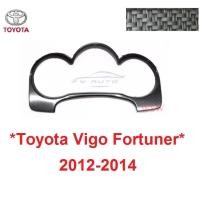 ราคา ครอบเรือนไมล์ ลายเคฟล่า TOYOTA FORTUNER 2012-2015 ครอบเกจ โตโยต้า ไฮลักซ์ วีโก้แชมป์ ฟอร์จูนเนอร์ ครอบไมล์ ครอบหน้าปัด (10572408363)