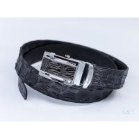 ราคา SALE !! ราคาโปรโมชั่นถูกสุด!!!หนังแท้ เข็มขัดผู้ชายหนังจระเข้กระดูกคู่แท้100%(CBL 18) (5452508283)
