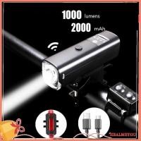 ราคา ไฟหน้าและไฟท้ายจักรยาน LED ส่องสว่างสูง ระบบตรวจจับสภาพอากาศ แบตเตอรี่ 2000mAh (50803769992)