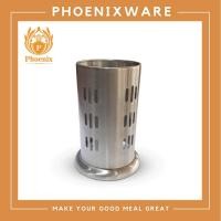 ราคา ที่ใส่ช้อน ส้อม ตะเกียบ ทรงกระบอก 10 x 18 ซม. สแตนเลส ตราโฟโฟ SC1910 (27263600510)