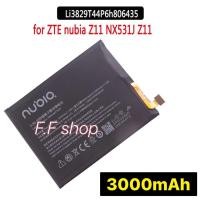 ราคา แบตเตอรี่ แท้ ZTE Nubia M2 Lite / M2 Play / Z11 / NX531J NX907j Li3829T44P6h806435 3000mAh ประกัน 3 เดือน (18803095615)