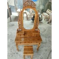 ราคา โต๊ะเครื่องแป้งไม้สัก ลายฉลุ (44952524557)