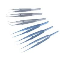 ราคา 10.5CM Ophthalmic Microsurgical Forceps Tweezers Stainless Steel Surgical Tool Titanium (25384560952)