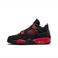 ราคา ไนกี้จอแดน แท้ Jordan Air Jordan 4 retro "red thunder" รองเท้าบาส สีดำแดง CT8527-016 (28357907227)