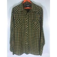 ราคา Wrangler vintage 90s Folk Pearl Snap Western Mens Shirt XXLเสื้อเชิ้ตแนวเวิร์คแวร์ อเมริกันสไตล์ เสื้อเชิ้ตคาวบอยสไตล์ (44459093185)