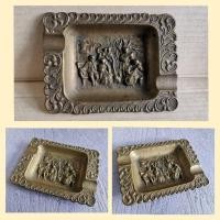 ราคา ที่เขี่ยบุหรี่ ทองเหลือง มือสอง งานเก่า งานปั้มนูน (17233649497)