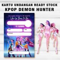 ราคา นักล่าปีศาจ คําเชิญวันเกิด KPOP (50653227504)