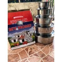 ราคา หม้อแขก ชุด3ใบ หม้อแขกชุด5ใบ (3639881043)