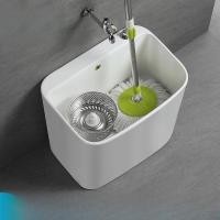 ราคา ♛-❀สระว่ายน้ำไม้ถูพื้นแบบไดรเวอร์เซรามิกคู่ระเบียงใช้ในครัวเรือนขนาดใหญ่ห้องน้ำอ่างล้างจานสี่เหลี่ยมโต๊ะควบคุมสระว่ายน้ำ (25560602254)