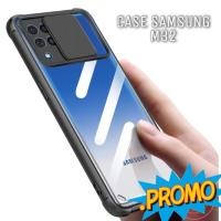 ราคา Samsung M32 Premium hardcase Fusion Slide Cover Armor เคสเกราะกล้องโปร่งใส (25937709848)