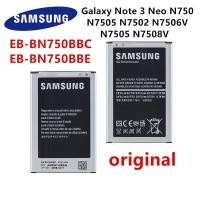 ราคา SAMSUNG Original EB-BN750CBE EB-BN750BBE แบตเตอรี่3100MAh สำหรับ Samsung Galaxy Note 3 NEO Note 3 Mini N7506V SM-N7505 N (21301942805)