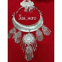 ราคา สร้อยโปงลางสีเงิน สร้อยล้านนา (7555123216)