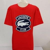 ราคา Lacoste เสื้อยืดคอกลม รุ่น Men’s Crew Neck Oversized Lacoste Club Badge Cotton T-shirt Code: TH1786 10 F8M (สินค้าตำหนิ) (24959117152)