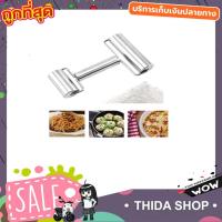 ราคา ที่นวดแป้ง ไม้นวดแป้งสแตนเลส ไม้นวดแป้ง ที่กลิ้งนวดแป้ง ไม้คลึงนวดแป้ง ไม้นวดแป้งเล็ก แบบสแตนเลส อุปกรณ์ทําอาหาร T1383 (8527216417)