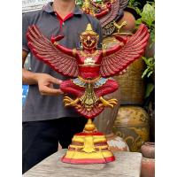 ราคา พญาครุฑ ครุฑองค์ลอย ครุฑตั้งโต๊ะบูชา ขนาดกว้าง50ซม พญาสุบรรณ (44473810700)