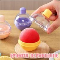ราคา (1 ชิ้น) Creative ซิลิโคนที่มีสีสันรอบ Ice Ball Maker แช่แข็งวิสกี้ ICE Ball Mould คุณภาพสูง Candy Sphere ICE Maker (50953634586)