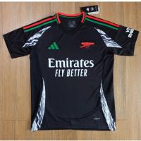 ราคา เสื้อฟุตบอล ทีม อาร์เซนอล เกรด AAA ปี 2024/25 เสื้อกีฬา Arsenal สีดำ (25891549932)