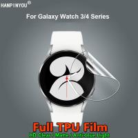 ราคา สําหรับ Samsung Galaxy Watch4 Watch3 Classic 40 มม.41 มม.44 มม.42 มม.46 มม.HD Clear/Matte Anti-ลายนิ้วมือ/สีฟ้าสีม่วง TPU Repairable Hydrogel ฟิล์มป้องกันหน้าจอ (41454081765)