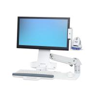 ราคา Ergotron Ergotron แขนจอแสดงผลติดผนังคอมพิวเตอร์ทางการแพทย์ขายึดยกหมุนได้ 45-266-216 (46451766765)