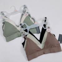 ราคา DANSKIN American Rimless Sports Bra – ผ้าร่องยืด 4 ทาง โฟมถอดได้ สีเบสิคสวยมาก (44001937894)