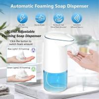 ราคา เครื่องจ่ายสบู่โฟมอัตโนมัติ ชาร์จได้ 500ml Automatic Soap Dispenser Touchless Foam Hand Soap Dispenser Rechargeable (27205861718)