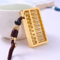 ราคา ทองเหลืองลมตีระฆังวิธีโบราณความลับด้านล่างลูกคิดพวงกุญแจสไตล์จีนเครื่องประดับโชคดี (51003045431)