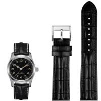 ราคา สายนาฬิกาหนังแท้สําหรับ Hamilton Khaki Field Jazz H70605731/ชม.32705521 สร้อยข้อมือสายนาฬิกาหนังวัวสําหรับผู้ชาย 20 มม. 22 มม (40007902710)