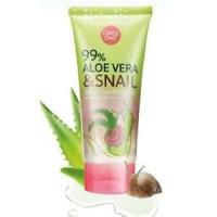 ราคา Cathy Doll 99% Aloe Vera & Snail Serum Soothing Gel 300g (4947161499)