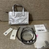 ราคา ส่งต่อกระเป๋า Tory burch รุ่น Ella nylon metallic อุปกรณ์ครบ (29423302710)