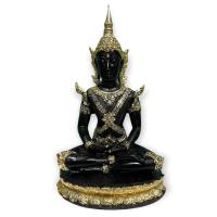 ราคา สมเด็จพระจักรพรรดิทรงเครื่อง พระวรกายสีดำปิดทอง (หน้าตัก 9นิ้ว สูง40ซม.)หลวงตาม้าเมตตาพุทธาภิเษก เป็นพระพุทธรูปที่มีความ (21810686190)