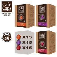 ราคา Dolce Gusto Compatible Coffee Capsule Cremoso, Intenso & Doi Chang - Cafecaps (3 boxes X 15 Caps) | กาแฟแคปซูล รวมรส (2337478377)
