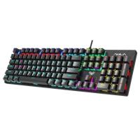 ราคา AULA S2022 Mechanical Wired USB Gaming Keyboard Black (25126079686)