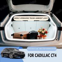 ราคา ด้านหลัง LED Light Bar แถบ Trunk ภายในโคมไฟตกแต่ง Fit สําหรับ CADILLAC CT4 (29037000684)