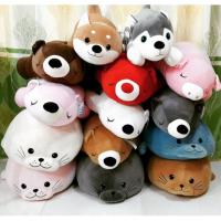 ราคา ตุ๊กตานุ่มนิ่ม แมวน้ำอุ๋งๆ หมีขี้เซา หมีหลับ ไซบีเรียน หมาชิบะ หมูหลับ ปลาวาฬ เพนกวิน (1185385744)