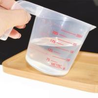 ราคา ถ้วยตวงของเหลวสีขาวโปร่งแสงพลาสติก 250ml. /1 Cup ,8 ออนซ์ แบบมีด้ามจับ มีขีดสเกล (9612443653)
