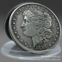 ราคา 1884 COPY Crafts COPY American Morgan Coin Antique Silver Dollar 01/04/* - (46054102857)