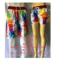 ราคา #กางเกงขาสั้นเอวยางยืดใส่เที่ยวทะเล/เกงวัยรุ่นคู่รักใส่อยู่บ้านสบายๆ#มีเก็บเงินปลายทาง (6017871495)